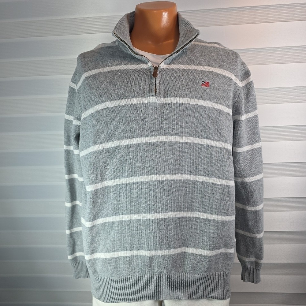 Polo Jeans Company Ralph‎ Lauren 1/4 Zip Pullover Sweater Men's Size US XL...